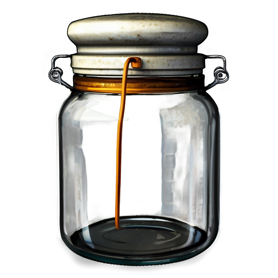 Kitchen Glass Jar Png 06132024 PNG