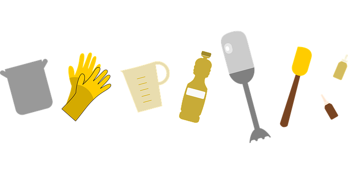 Kitchen Icons Vector Illustration PNG
