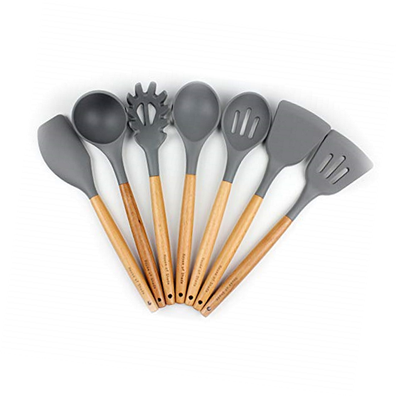 Kitchen Utensil Set Spoonsand Spatulas PNG