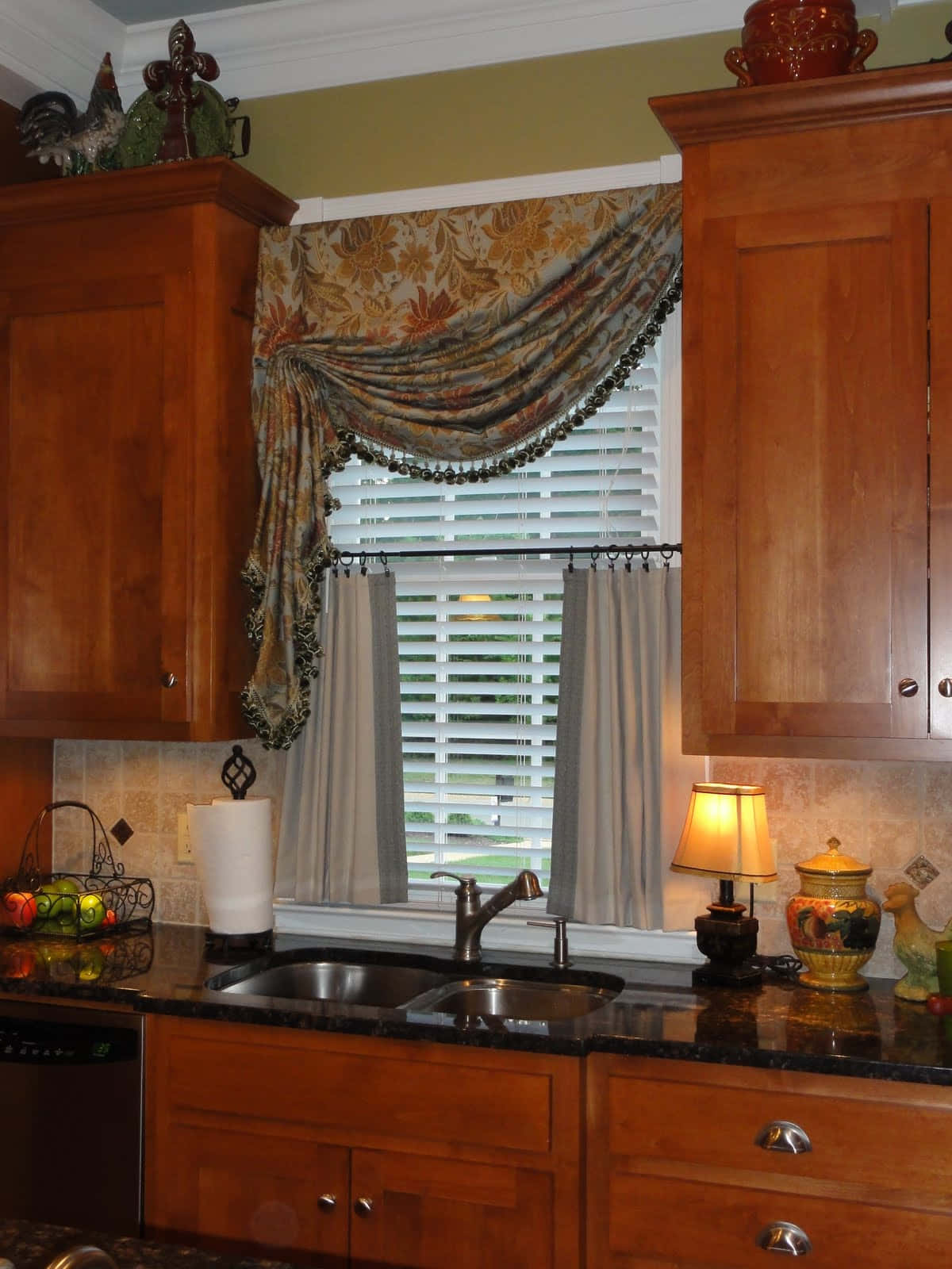 Rustic Kitchen Window Picture