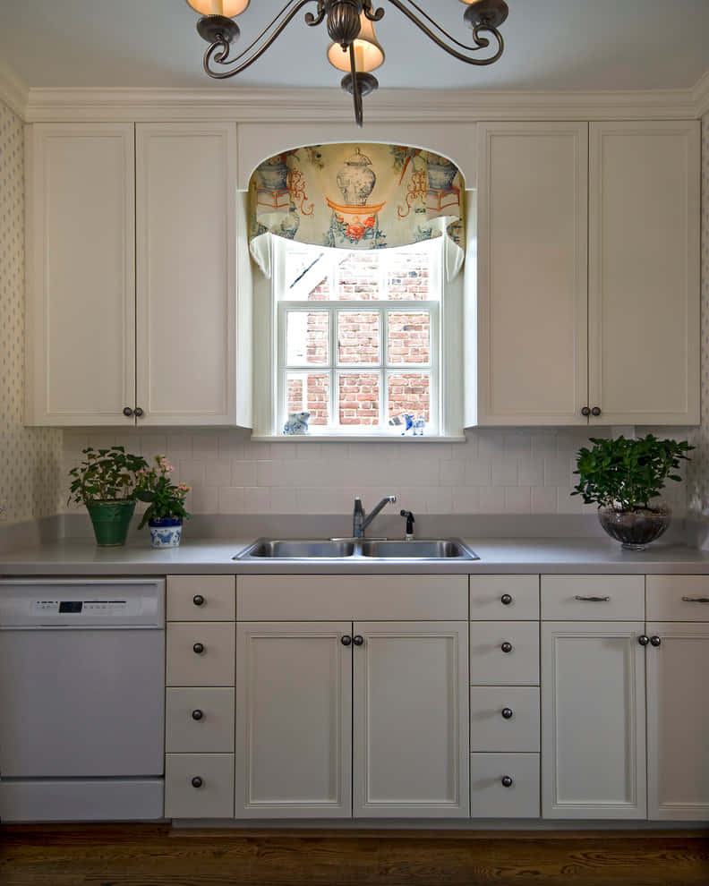 Bright Modern Kitchen with Stylish Window View