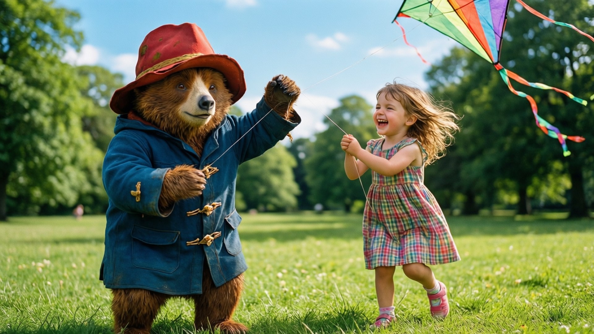 Kite Flying Fun Bakgrunner