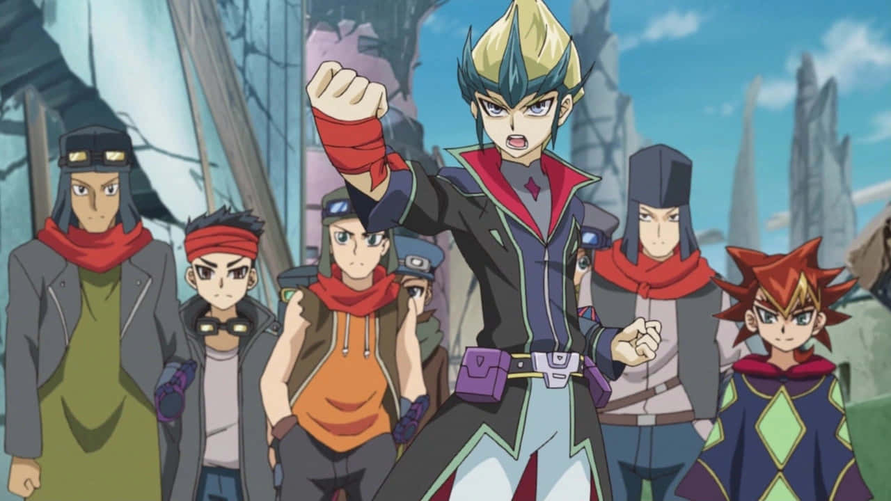 Kite Tenjo, a strategic Duelist from Yu-Gi-Oh! ZEXAL Wallpaper