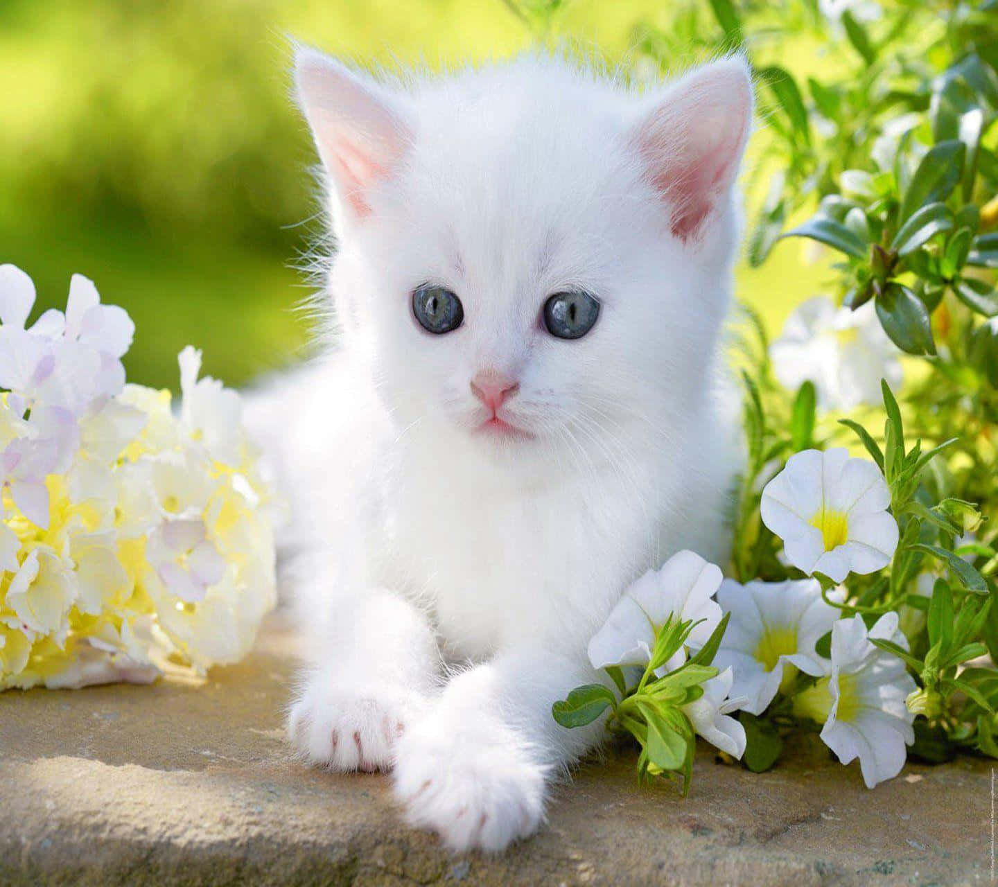 "Cute and adorable kitty cat"