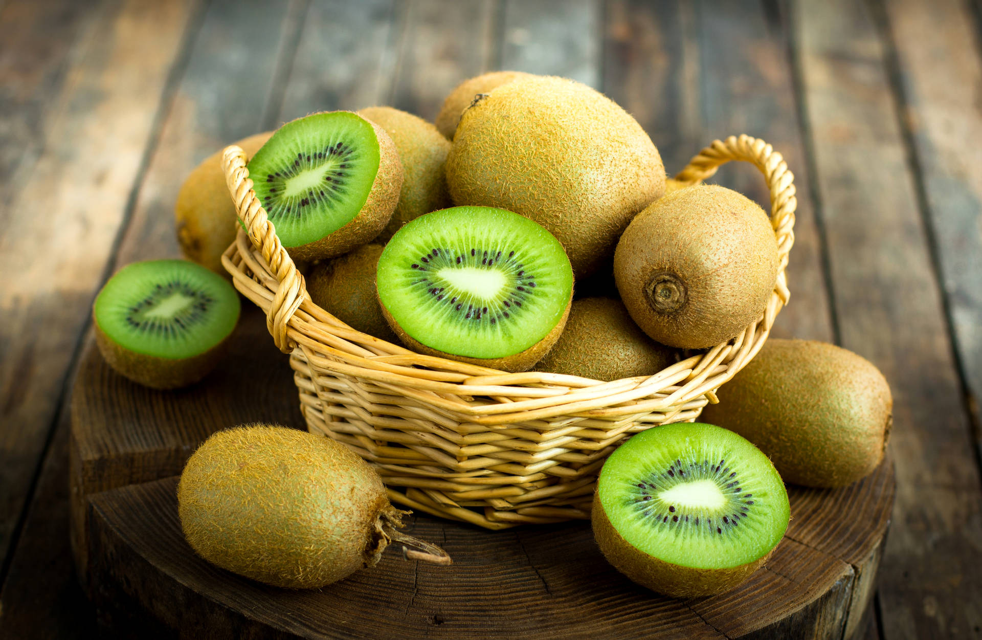 Kiwi Fruit Basket