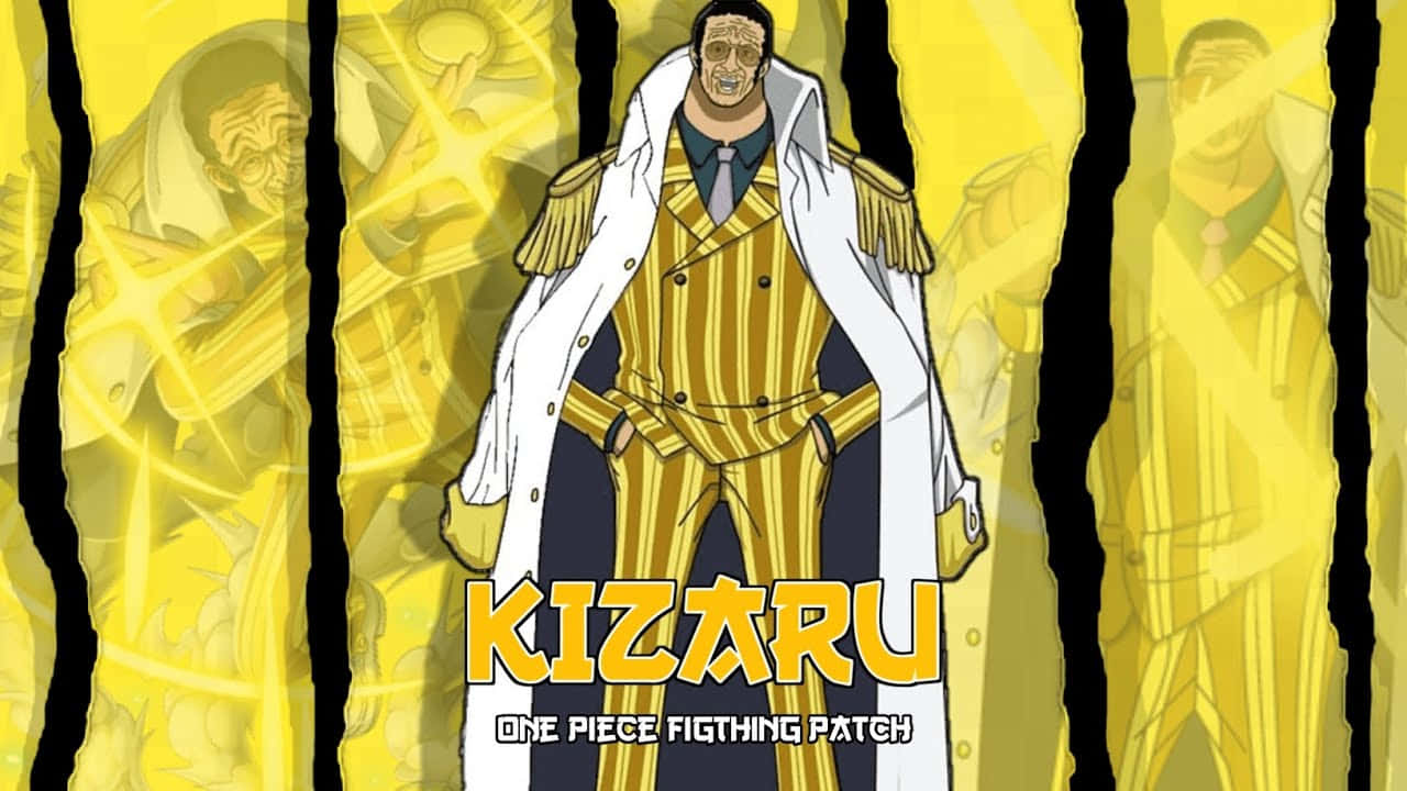 Kizaru, the powerful Marine admiral from One Piece series! Wallpaper