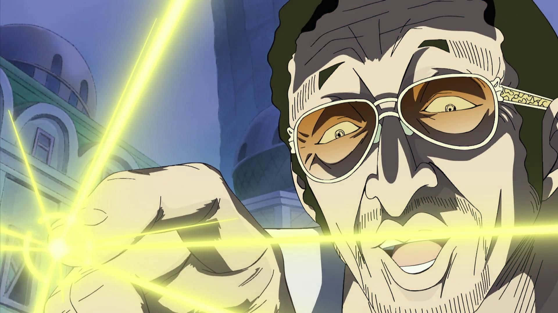 Kizaru - The Luminous Man of One Piece Wallpaper