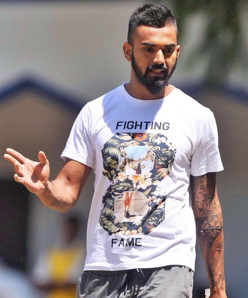 Camisetakl Rahul Luchando Por La Fama Fondo de pantalla