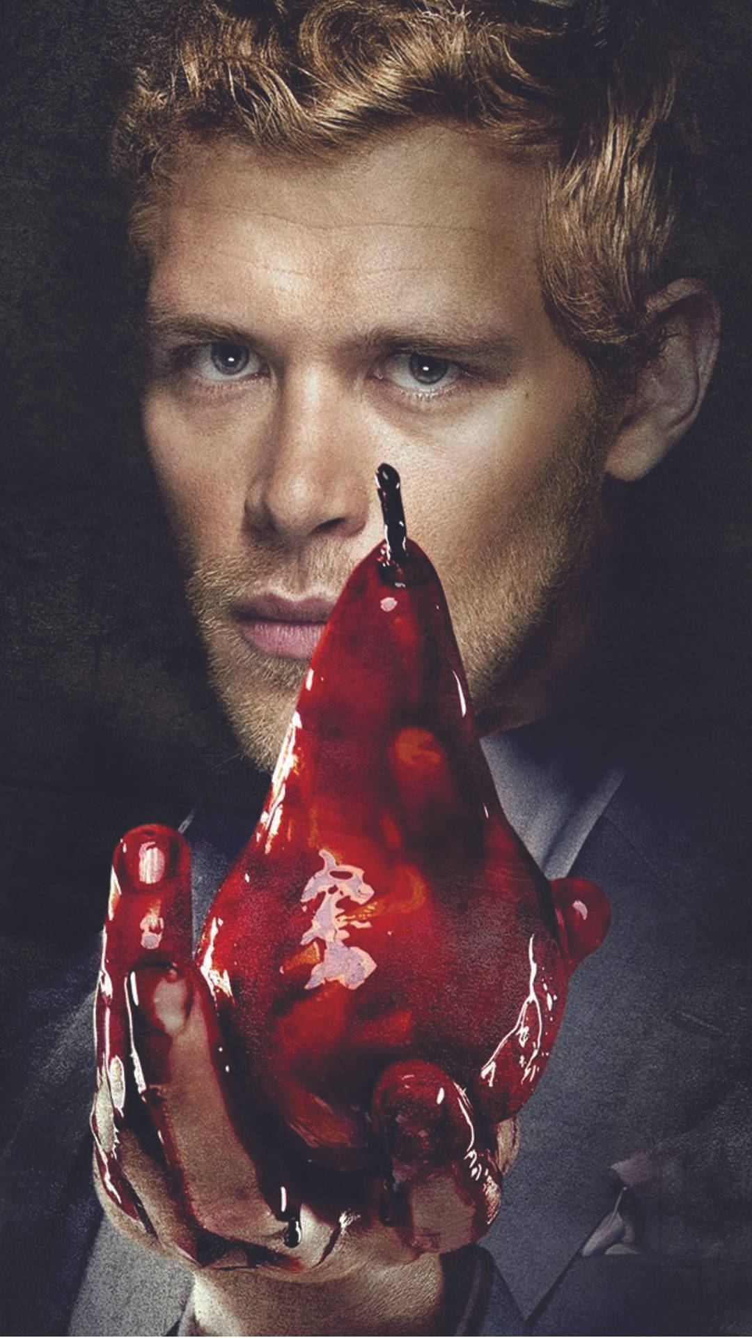 Klaus Mikaelson With A Bloody Pear Picture