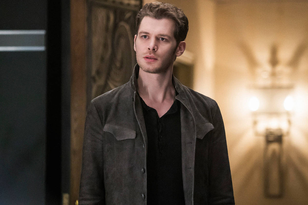 Klaus Mikaelson With Bright Light Wallpaper