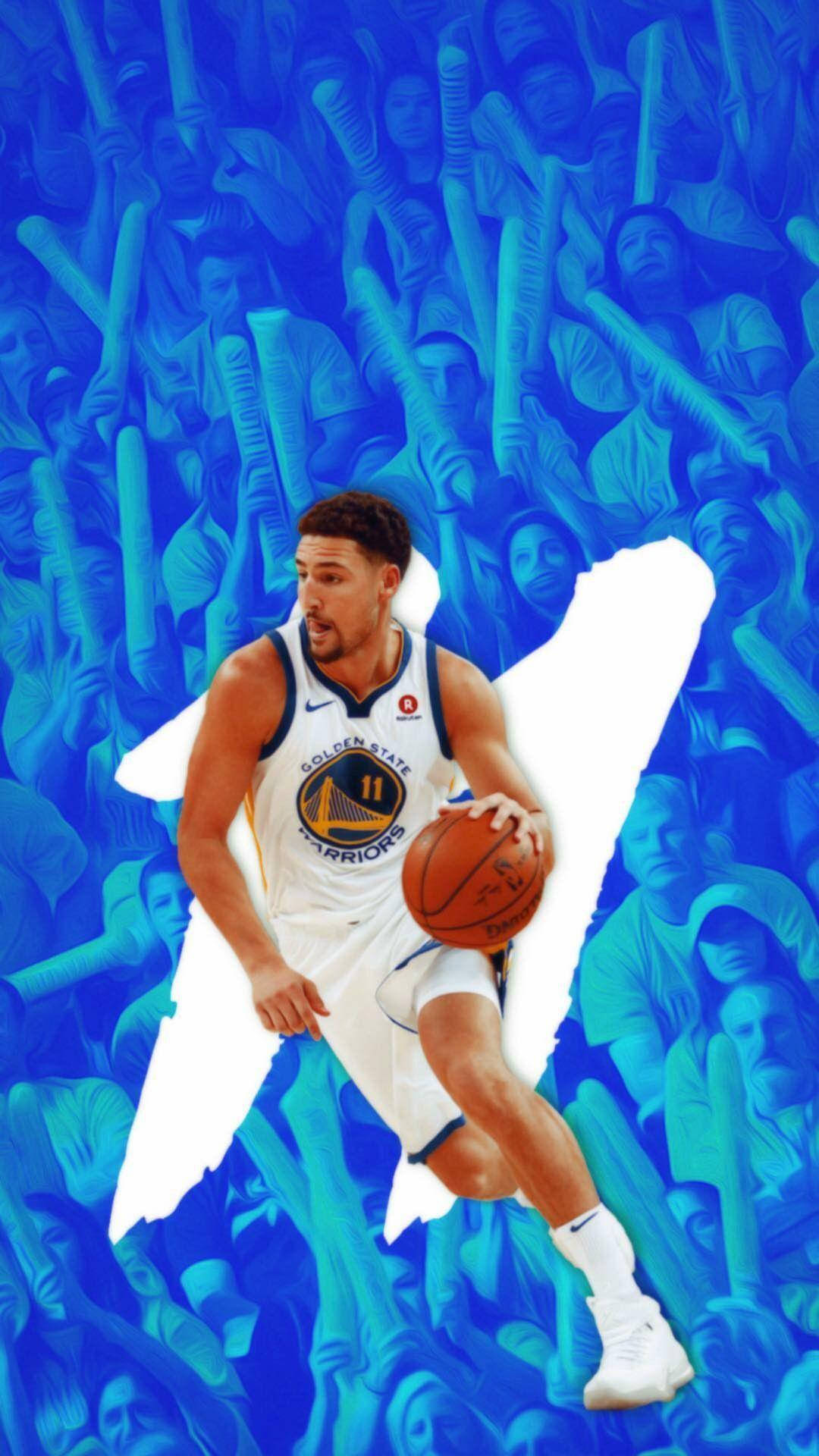 Download Klay Thompson NBA Champion Wallpaper