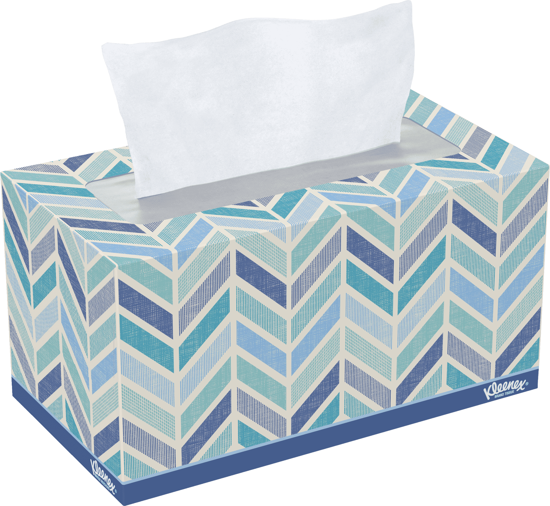 Kleenex Tissue Box Design PNG