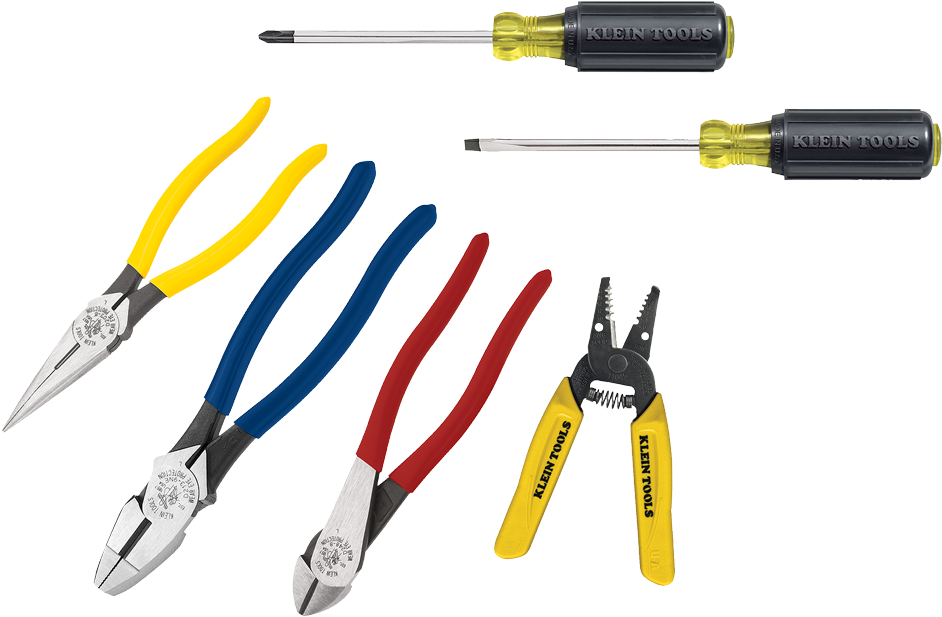 Klein Tools Hand Tools Set PNG