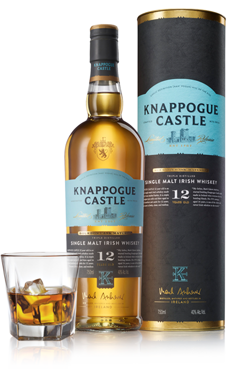 Knappogue Castle12 Year Single Malt Irish Whiskey PNG
