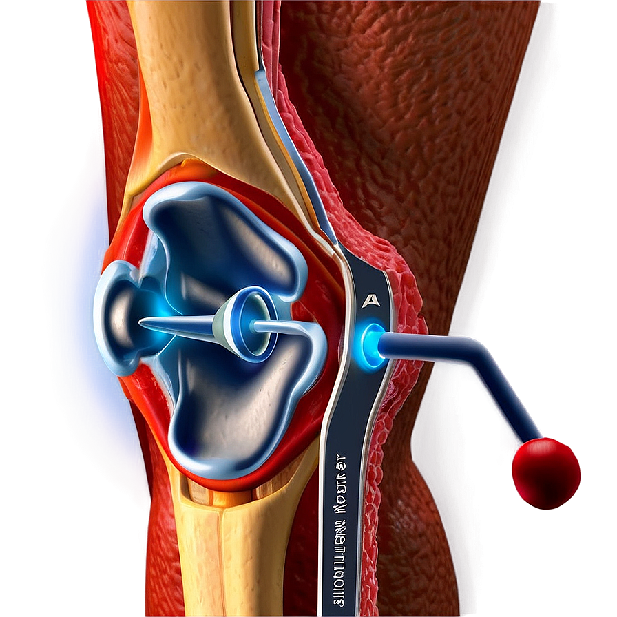 Knee Replacement Surgery Png 06252024 PNG