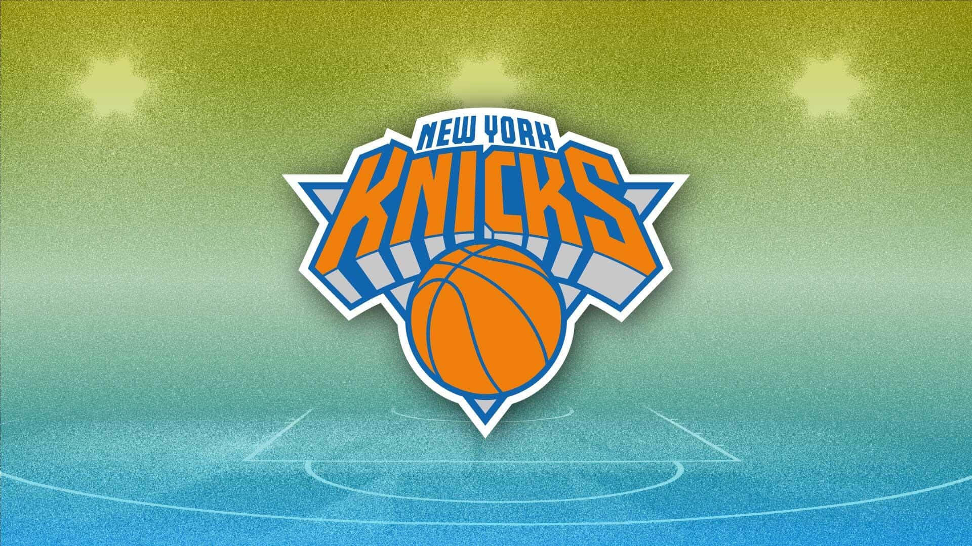 Flyvhøjt Med New York Knicks Som Dit Computer- Eller Mobilbaggrundsbillede! Wallpaper
