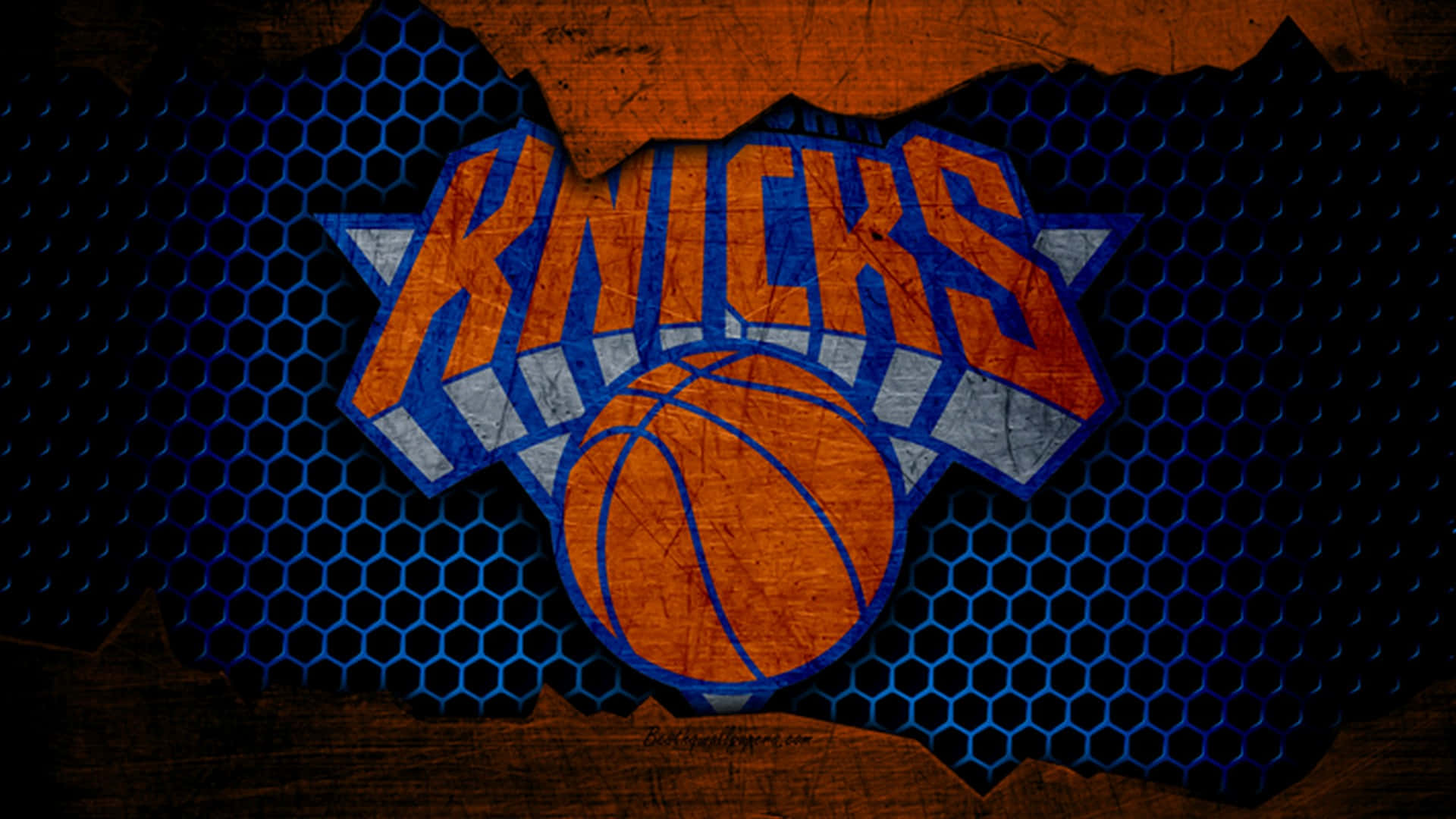 Feieremit Den New York Knicks. Wallpaper