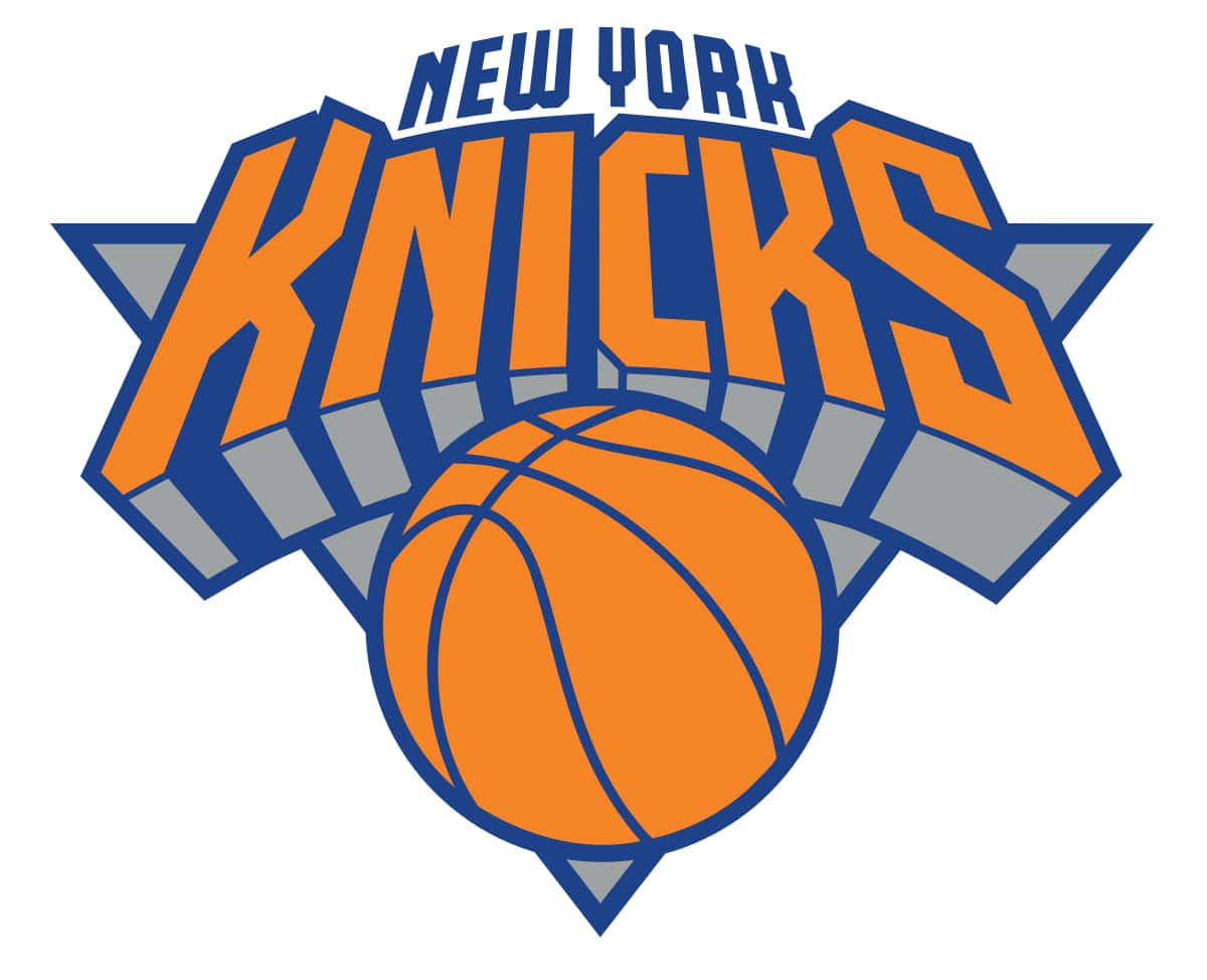 Newyork Knicks Lyser Op På Banen Wallpaper