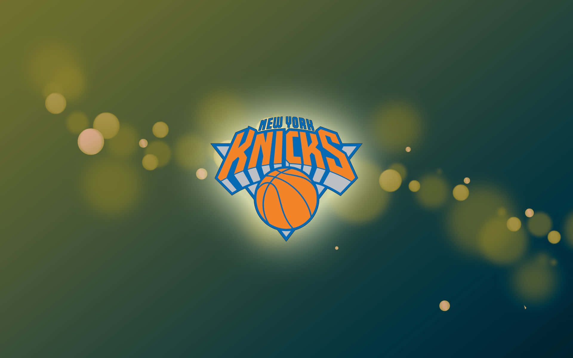 Illogo Ufficiale Dei New York Knicks Ispira Speranza Nei Fan Di Pallacanestro! Sfondo