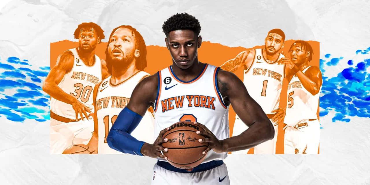 The New York Knicks Take Center Court Wallpaper