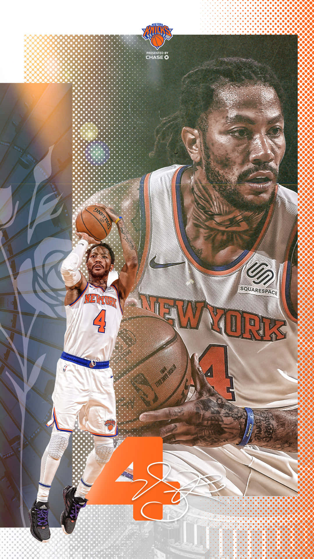 Newyork Knicks Gør Sig Klar Til Deres Næste Kamp. Wallpaper