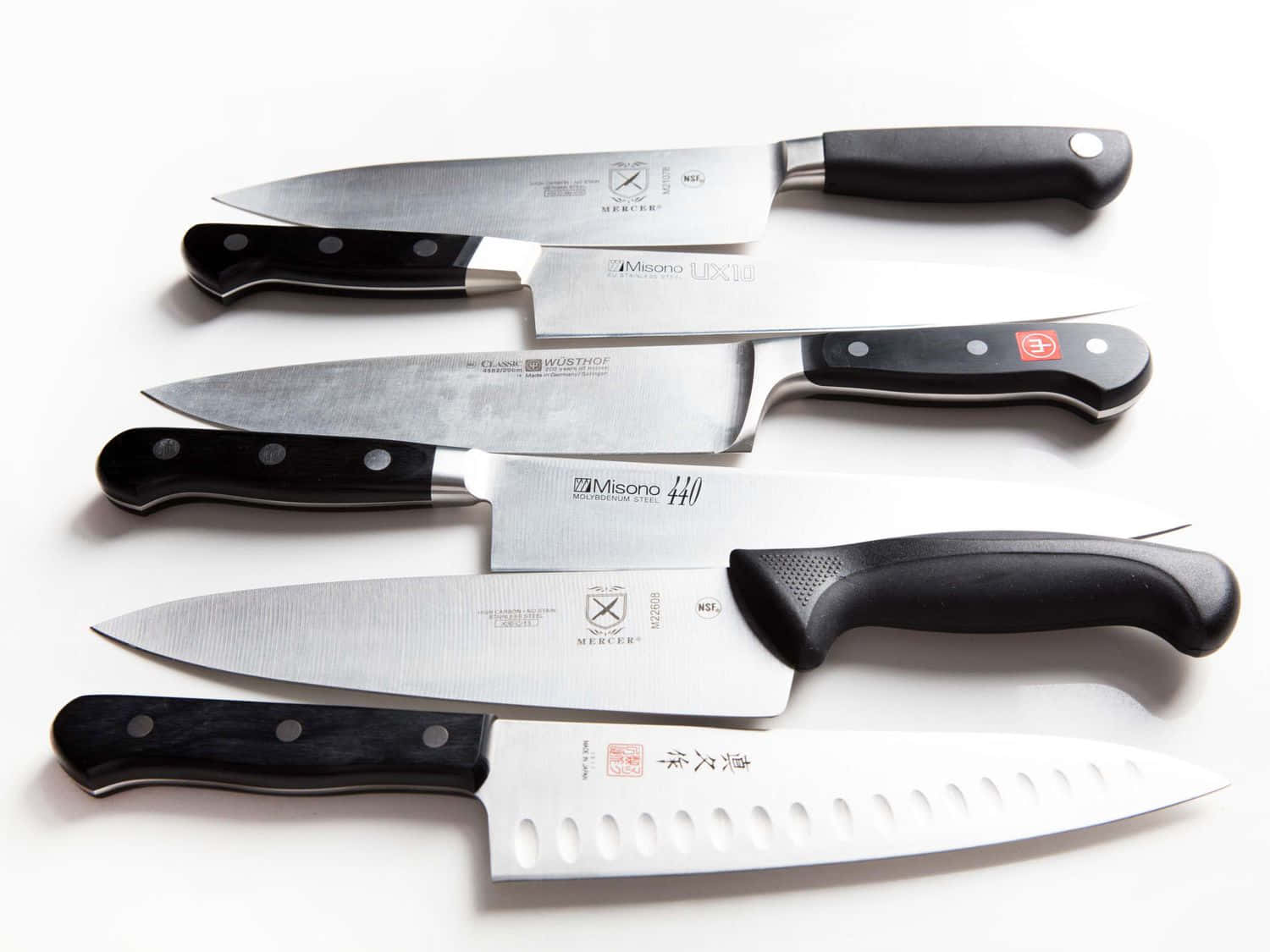 A Group Of Knives