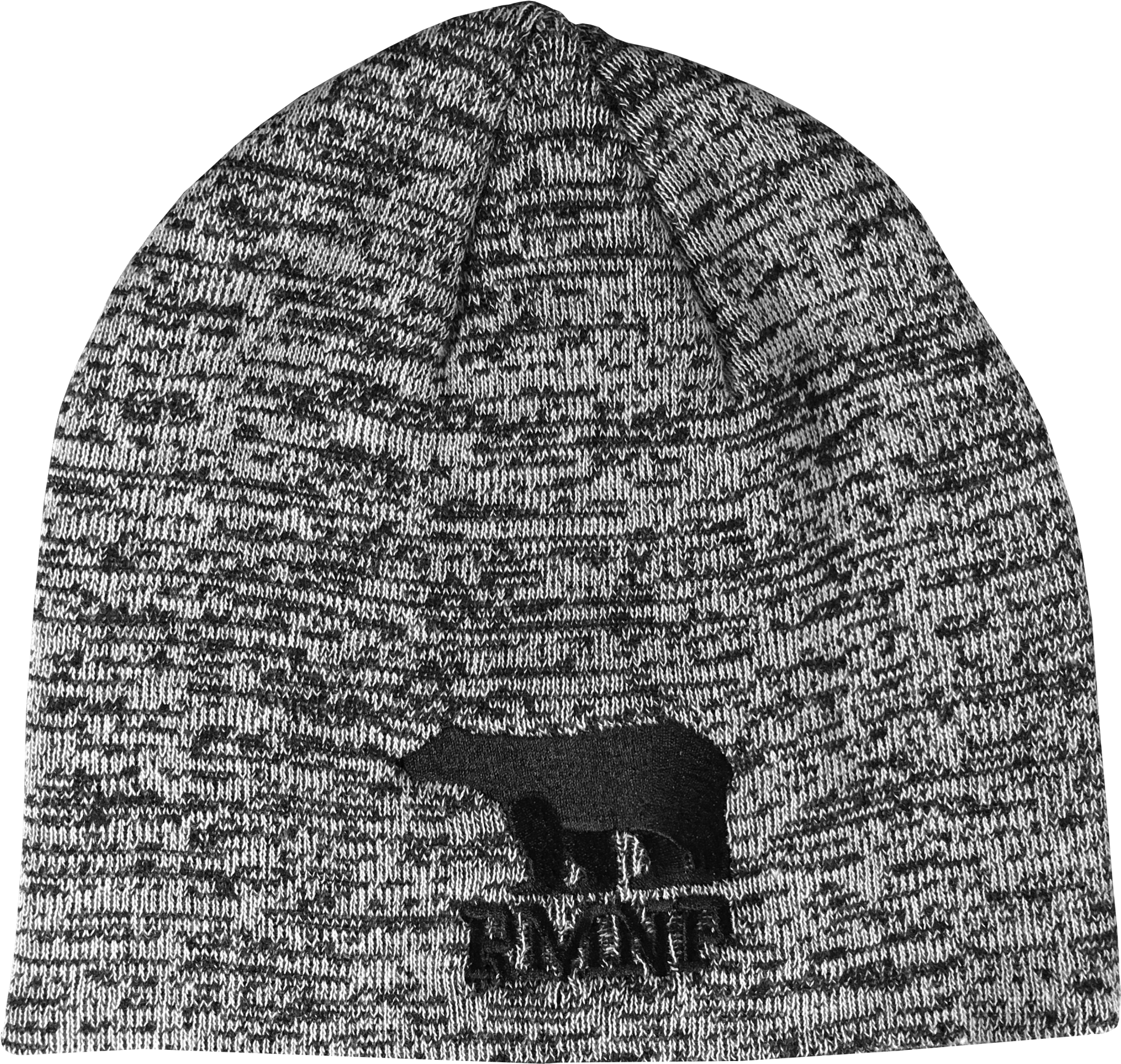 Knit Beaniewith Bear Logo PNG