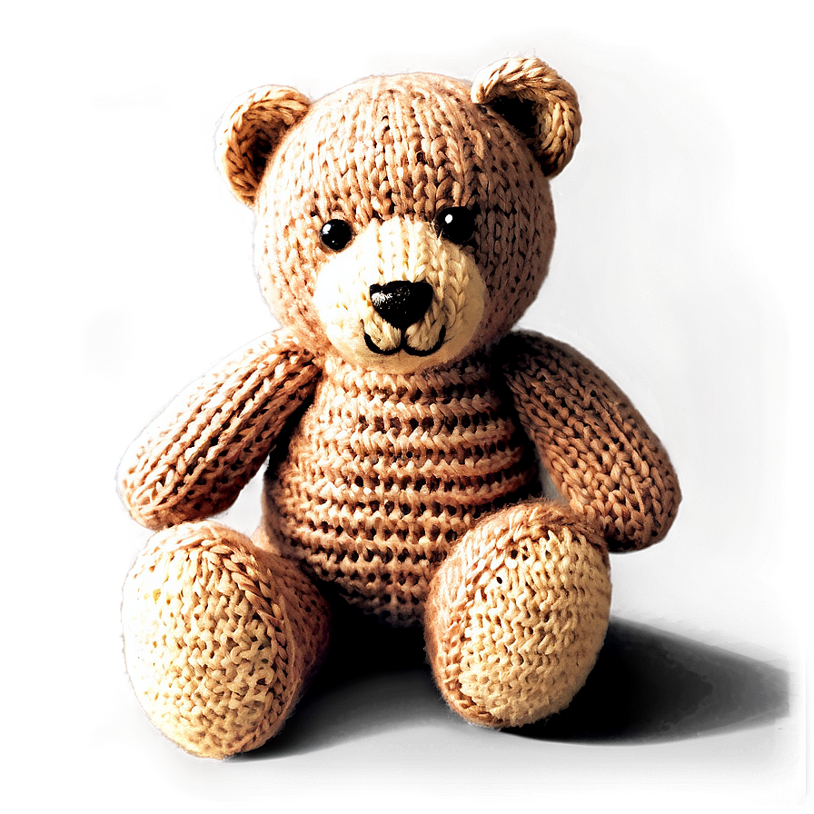 Knitted Teddy Bear Png Dto92 PNG