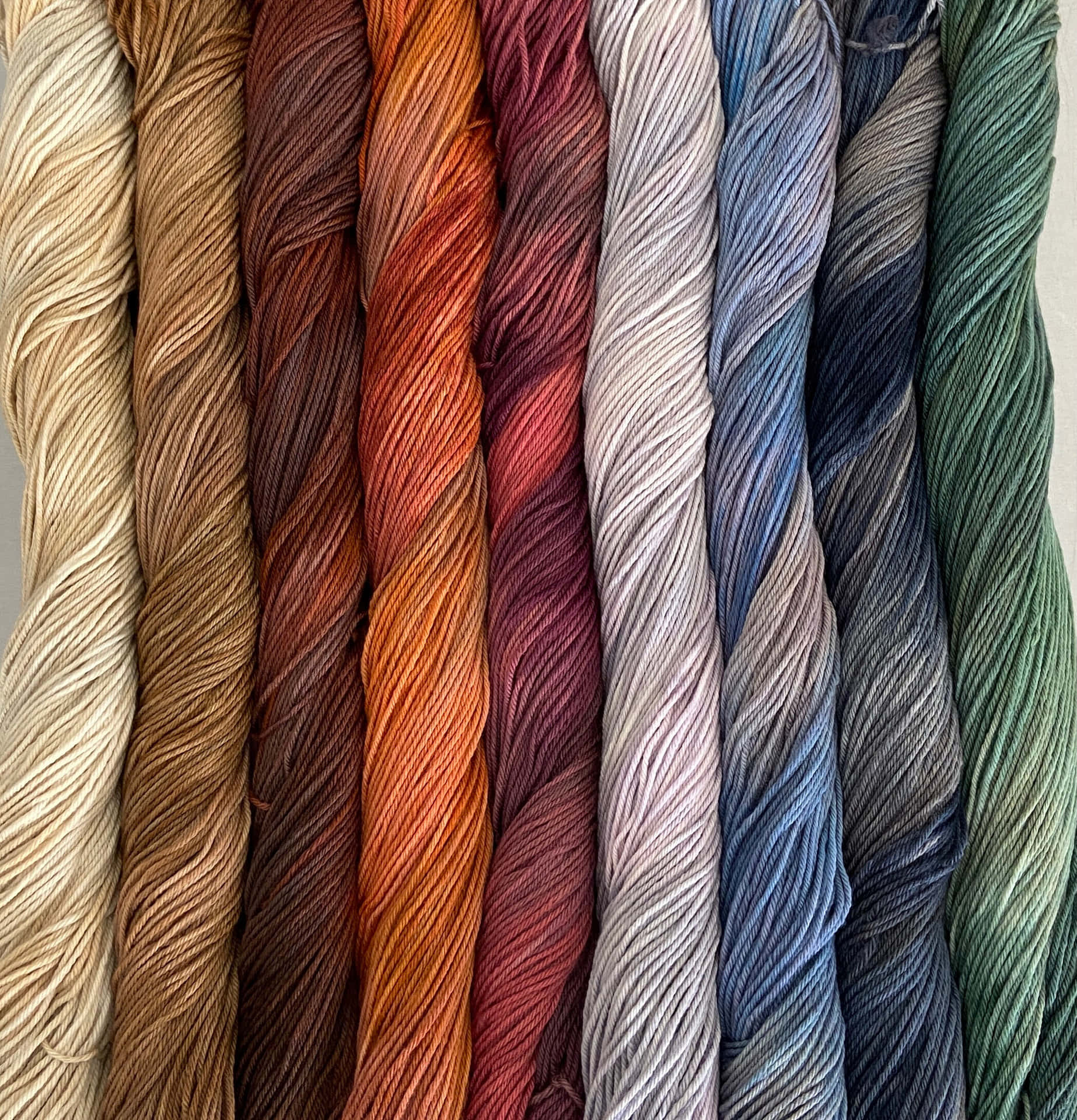 Knitting Cotton Rope Yarns Wallpaper