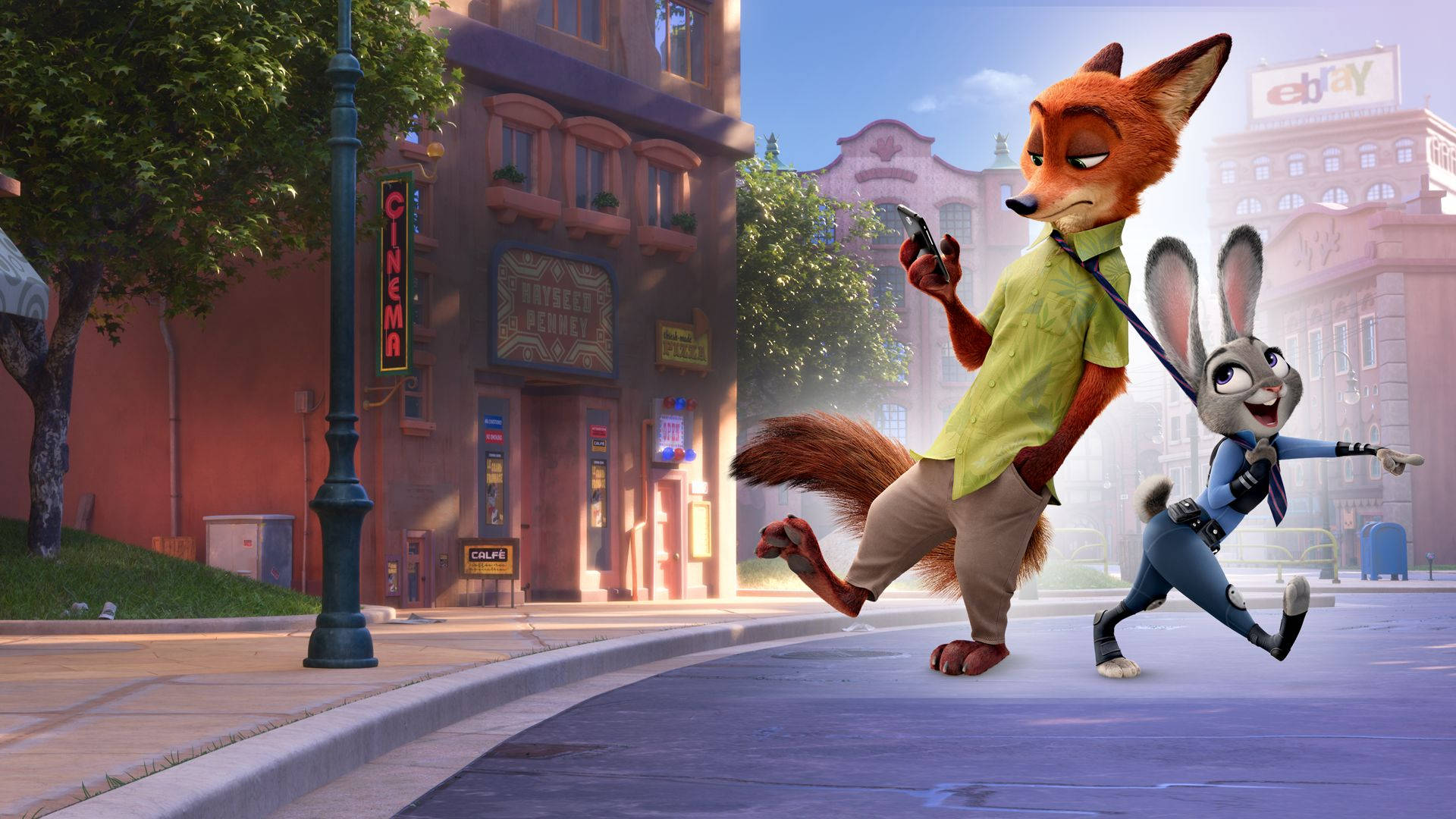 Download Knockout Zootopia Tandem Wallpaper 