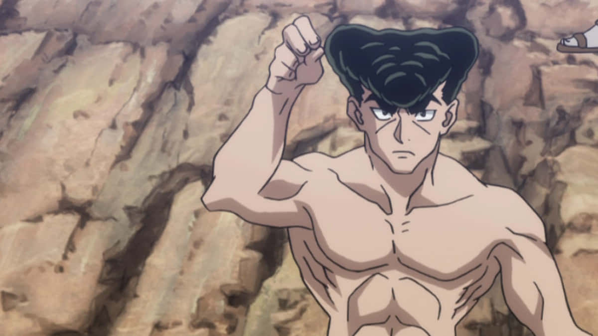 Download Knuckle Bine - Courageous Nen fighter from Hunter x