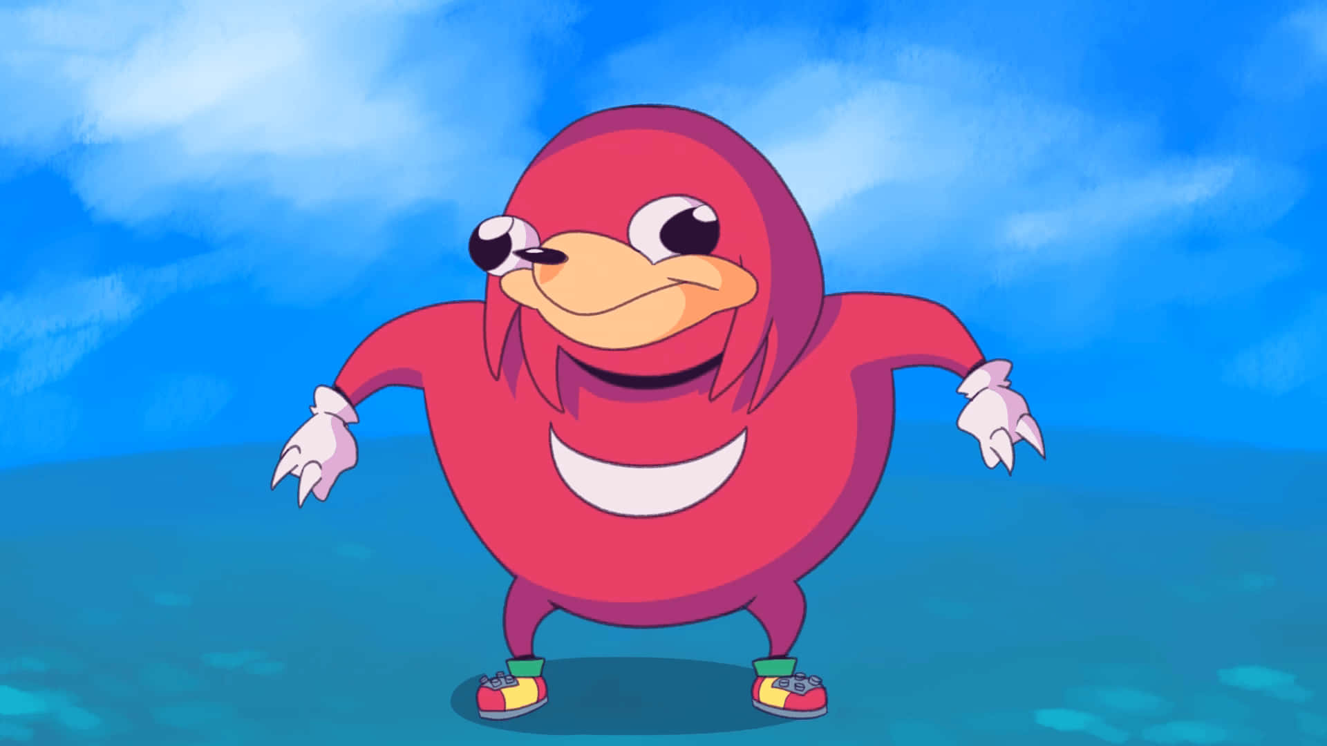An Epic Adventure With Knuckles Wallpaper