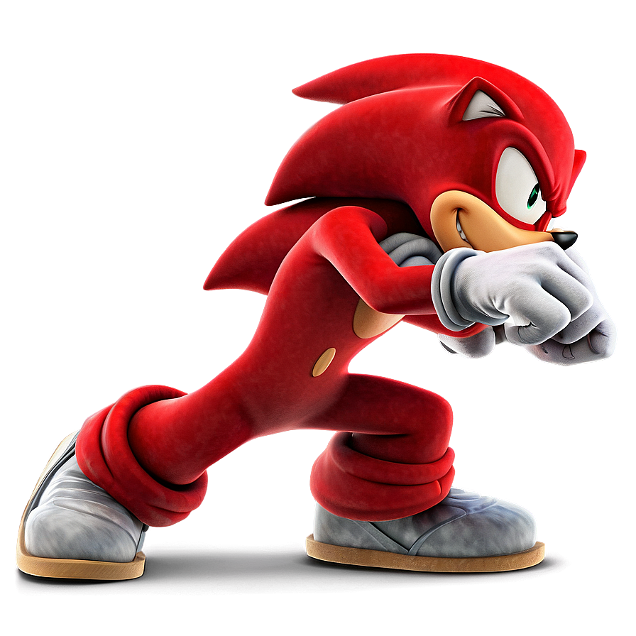 Knuckles In Running Pose Png 66 PNG