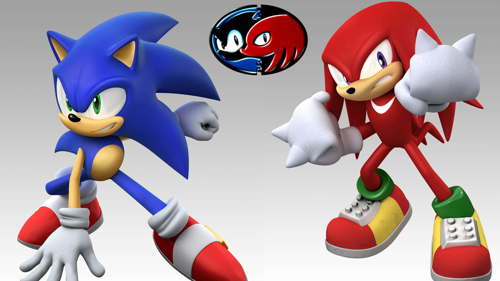 Knuckles from Sonic the Hedgehog fame Wallpaper