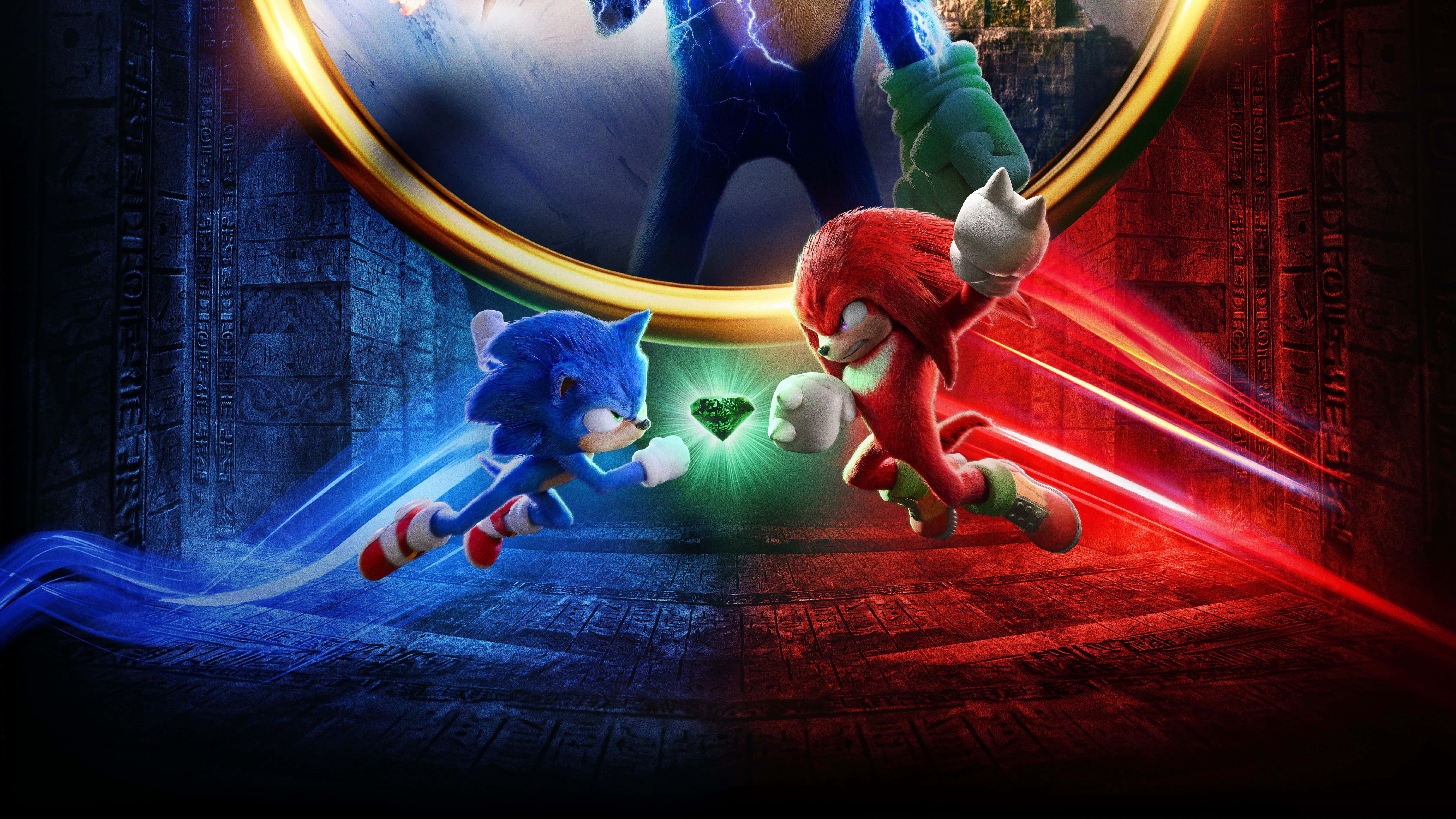 Pósterde La Película Sonic The Hedgehog Fondo de pantalla