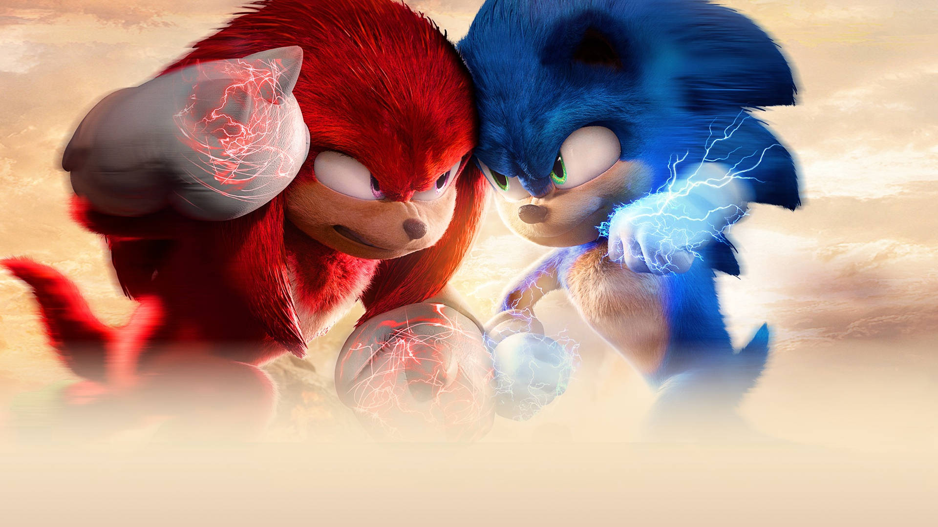 Knuckles The Echidna Rival Sonic Art Wallpaper