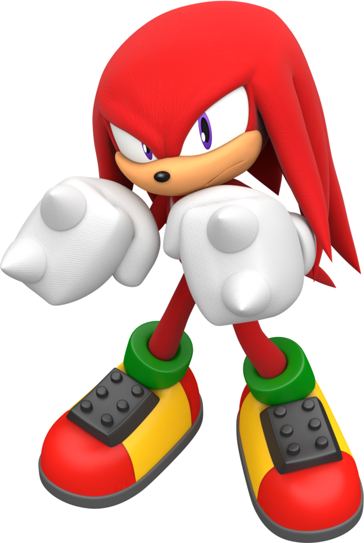 Download Knuckles The Echidna3 D Render | Wallpapers.com