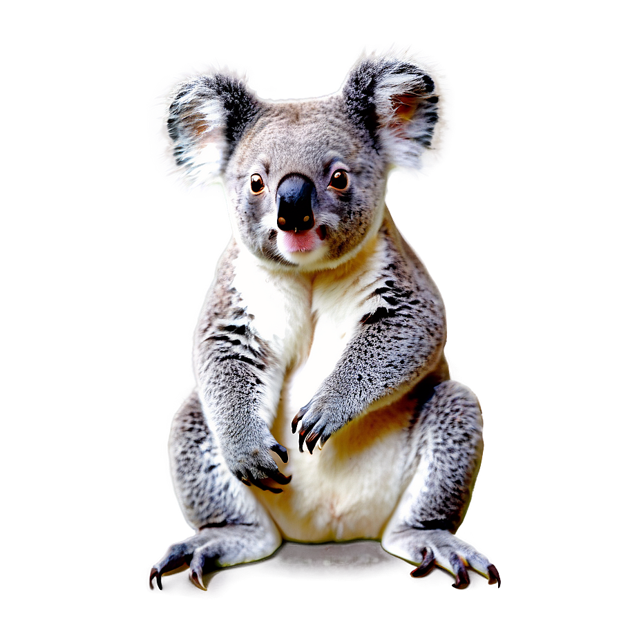 Download Koala With Australian Map Png Dpw | Wallpapers.com