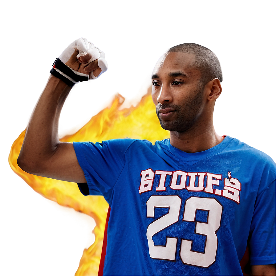 Download Kobe Action Shot Png Jud | Wallpapers.com