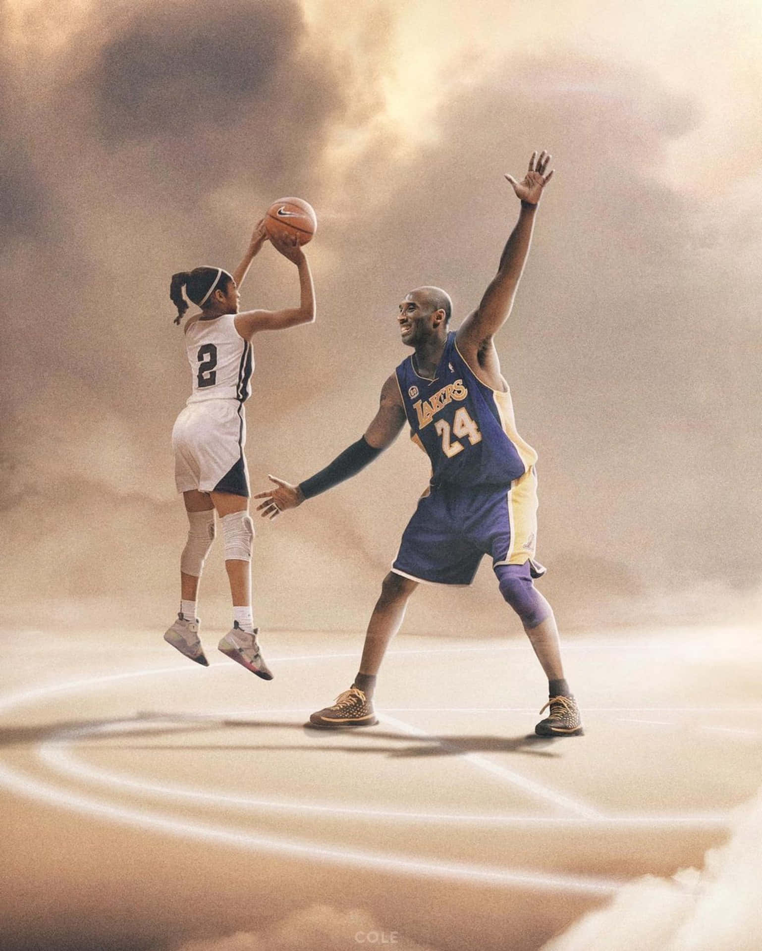 A loving tribute to Kobe and Gigi Wallpaper