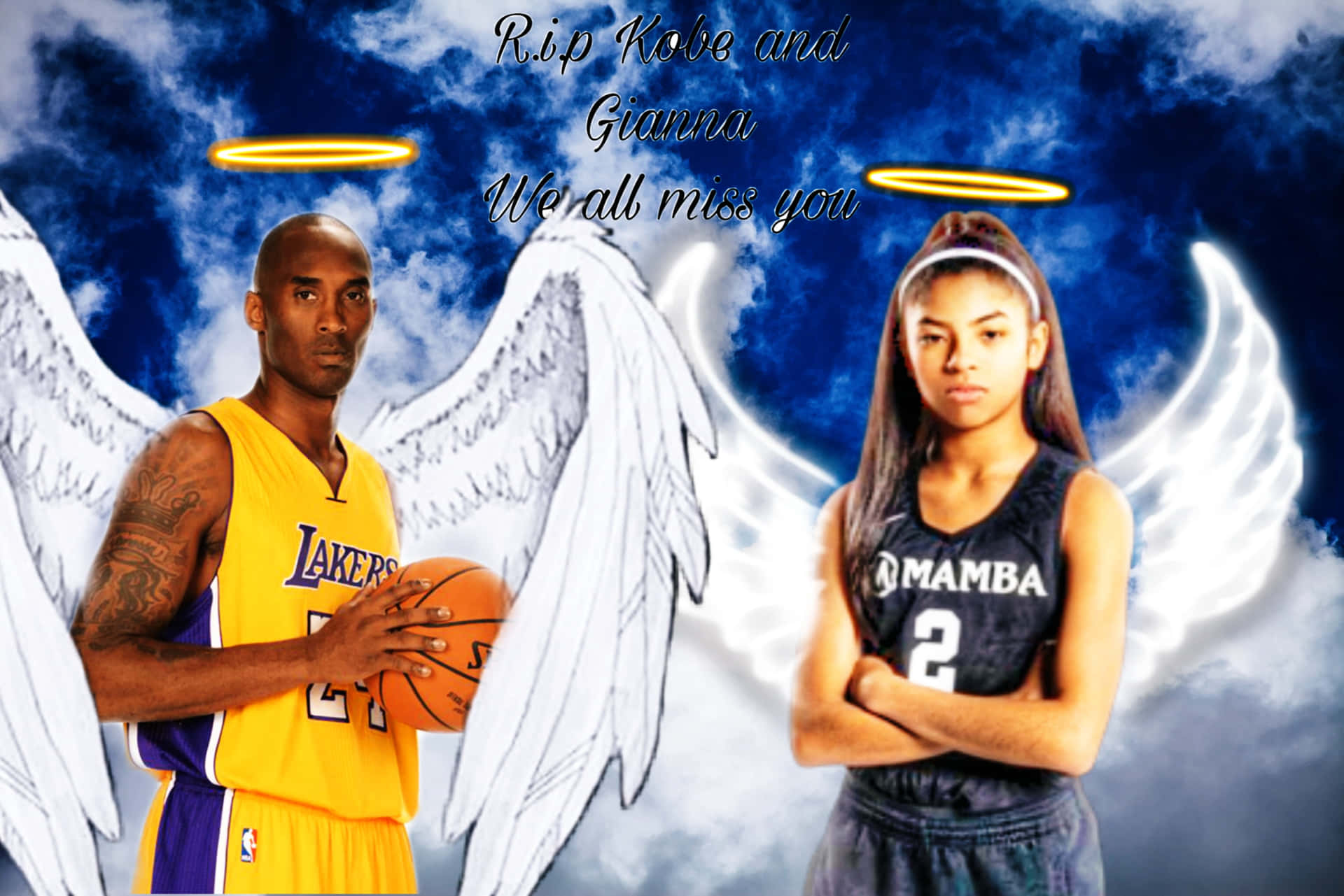Fathers and Daughters | Kobe and Gigi Bryant Wallpaper