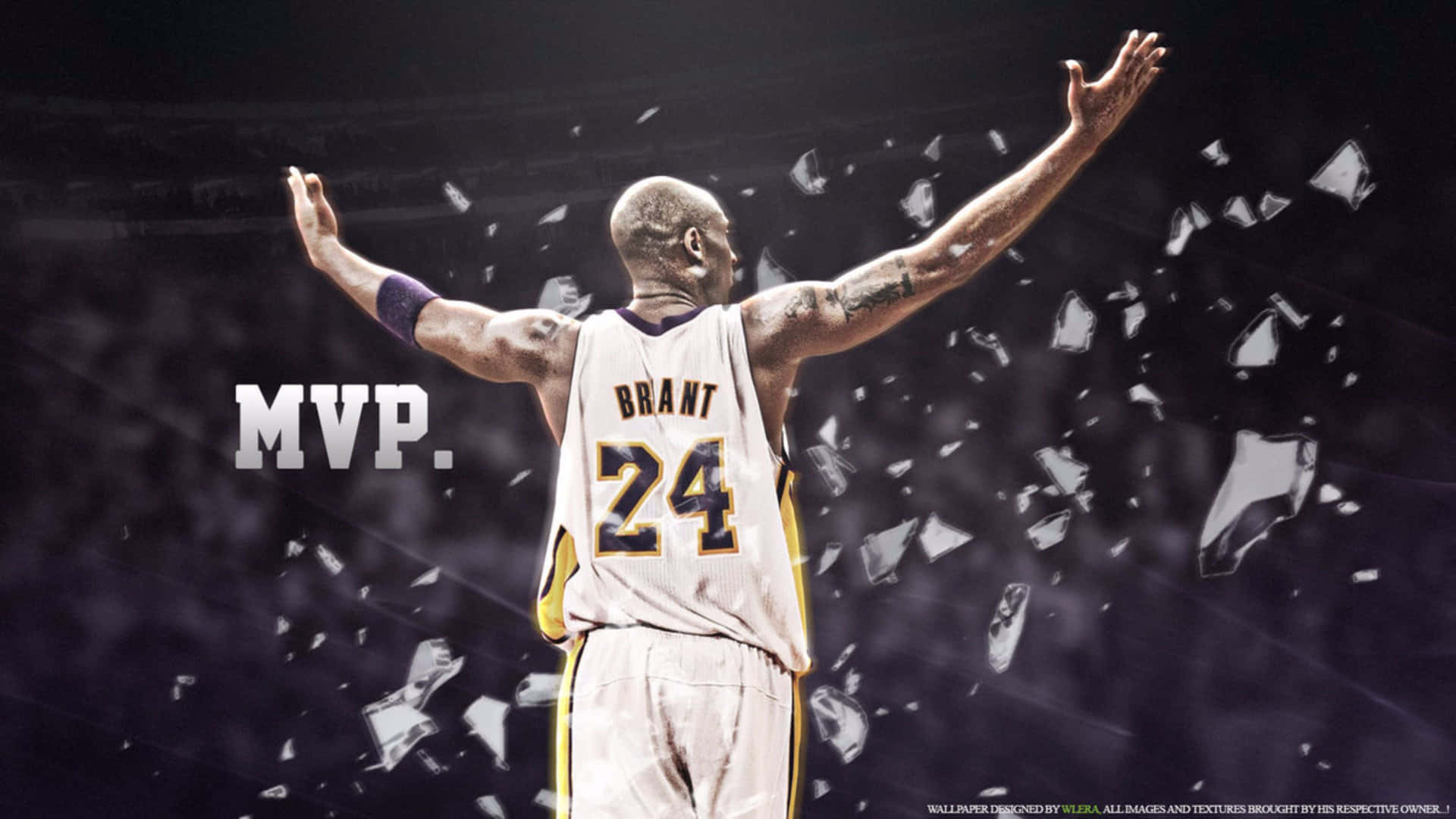 Kobe Bryant - Et ikon af basketball Wallpaper
