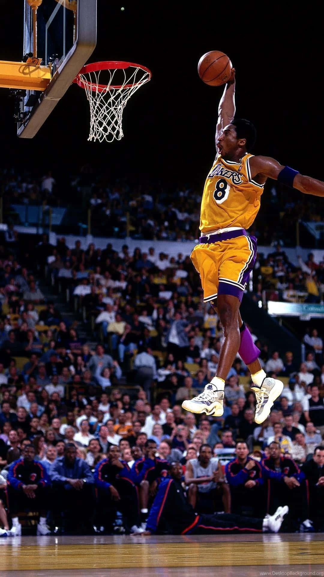 Kobe Bryant - en ikon af basketball Wallpaper