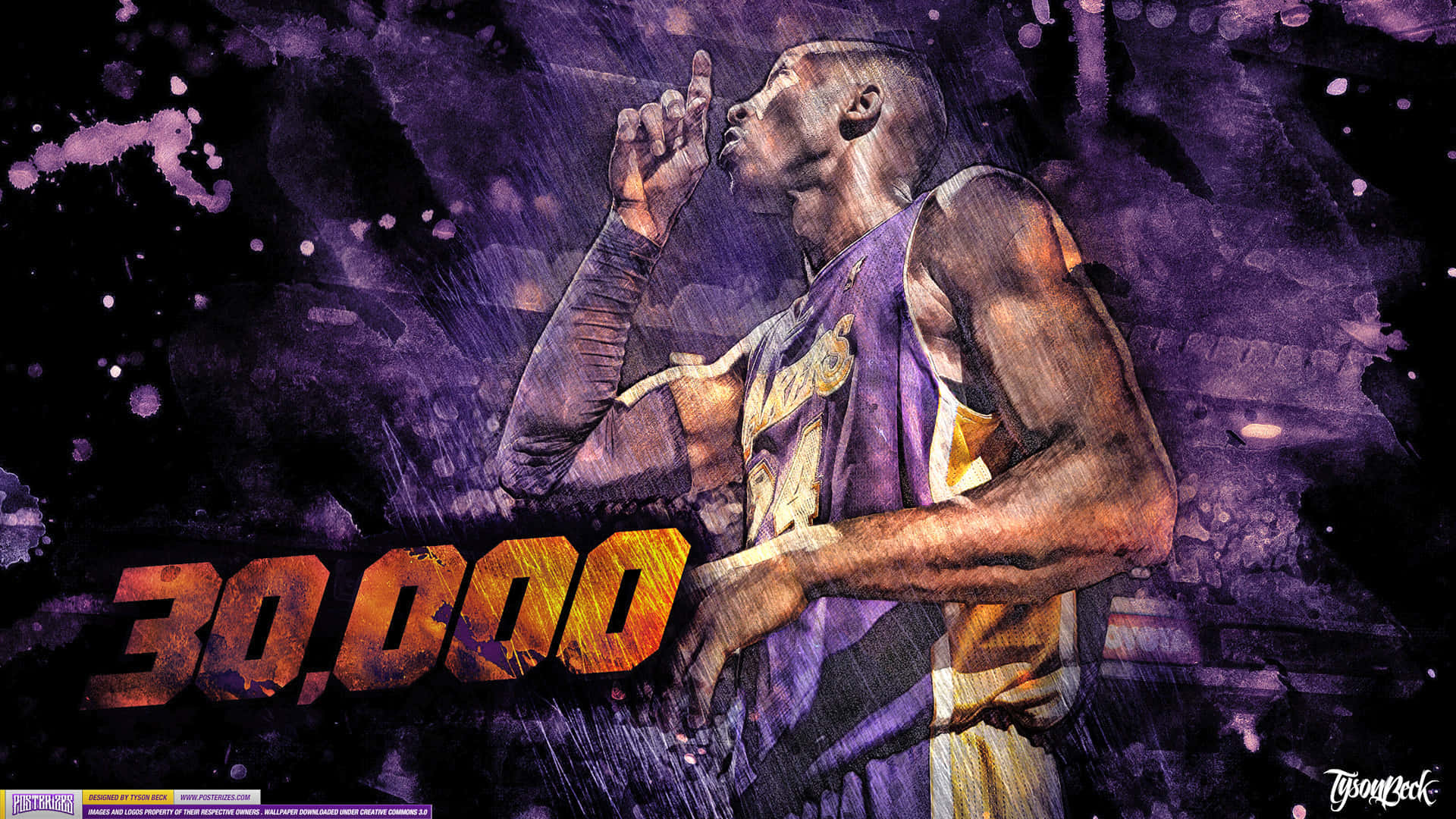 Kobe Bryant, unrivaled legend of basketball Wallpaper