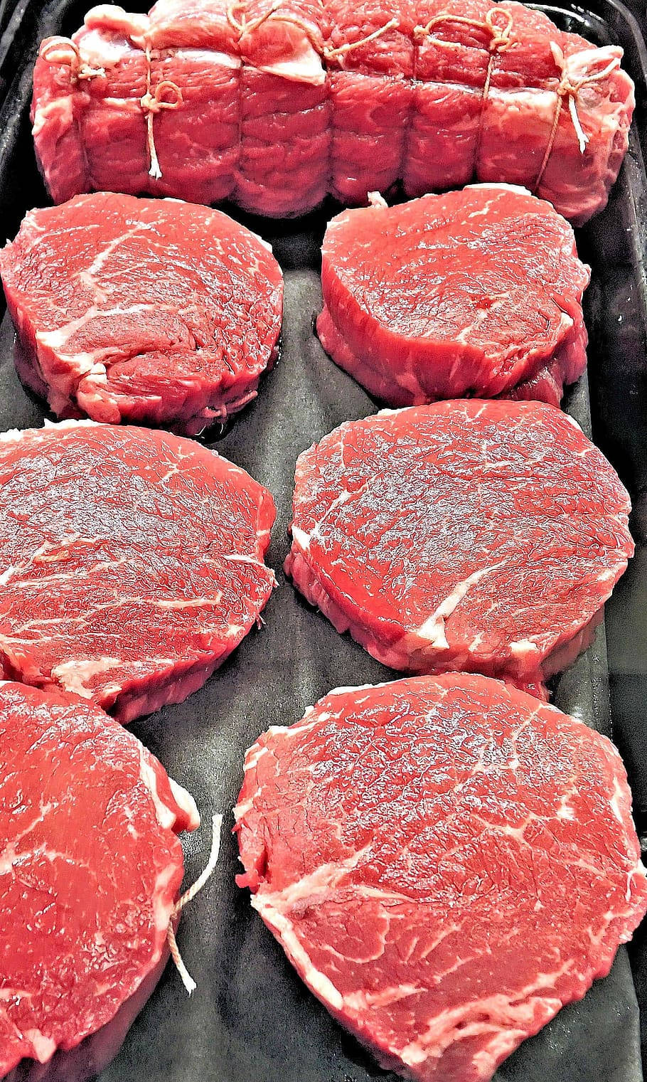 Exquisitely Seasoned Kobe Beef Steak Wallpaper