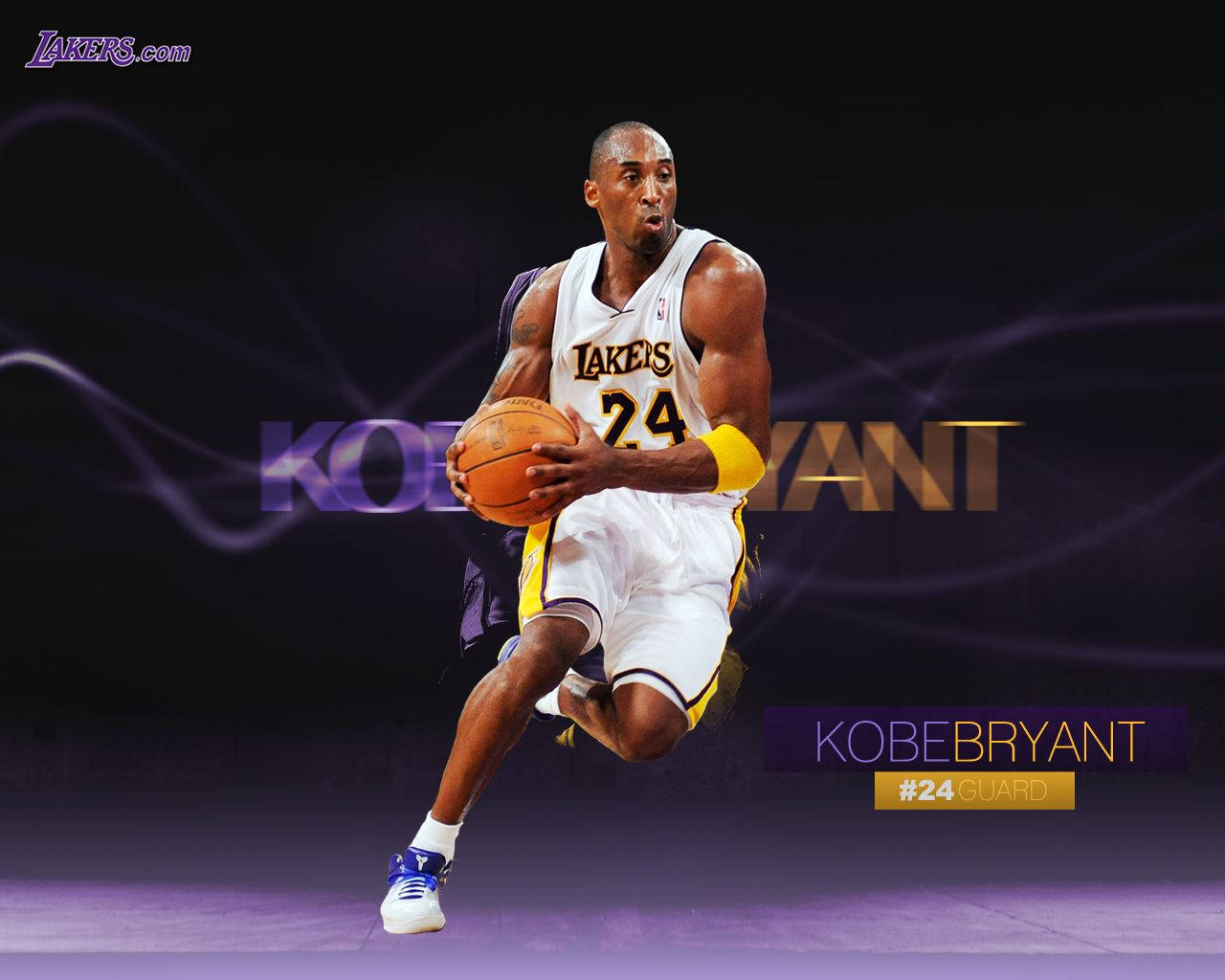 I20 År Var Kobe Bryant En Naturkraft På Basketplanen. Wallpaper