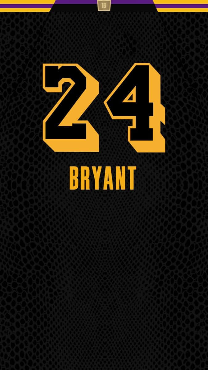 Image  "Kobe Bryant 24 Logo" Wallpaper