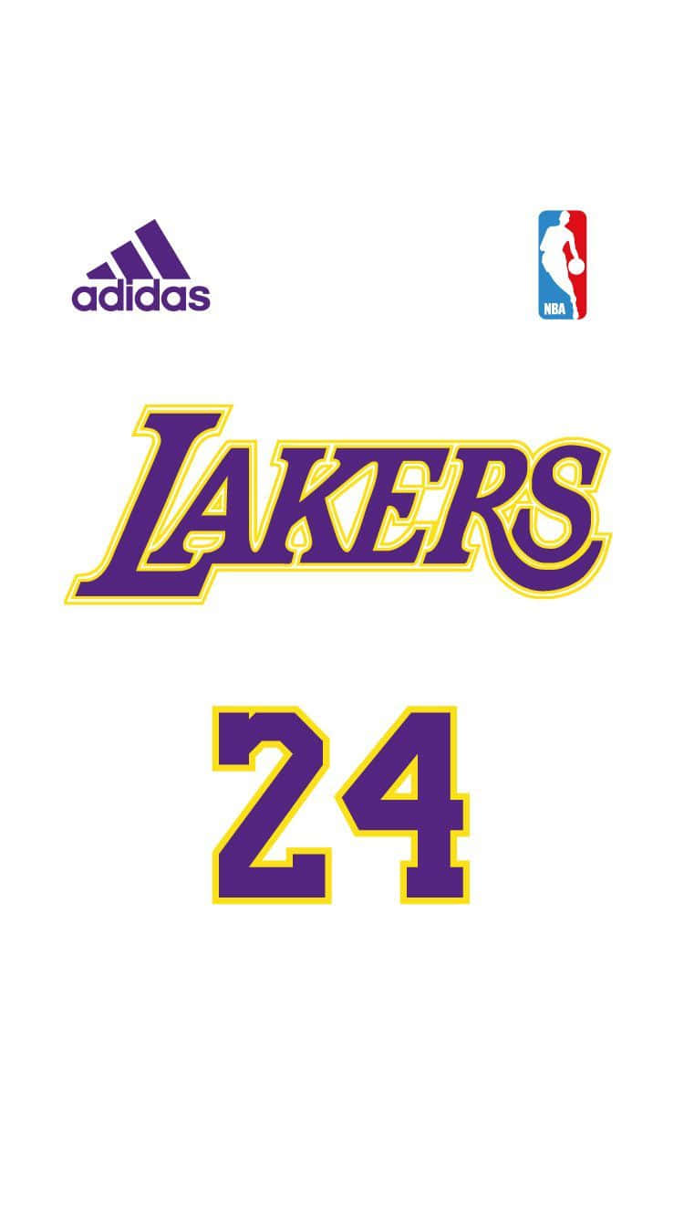 Kobe's Legendariske 24 Logo Udtrykker Hans Basketballarv Wallpaper
