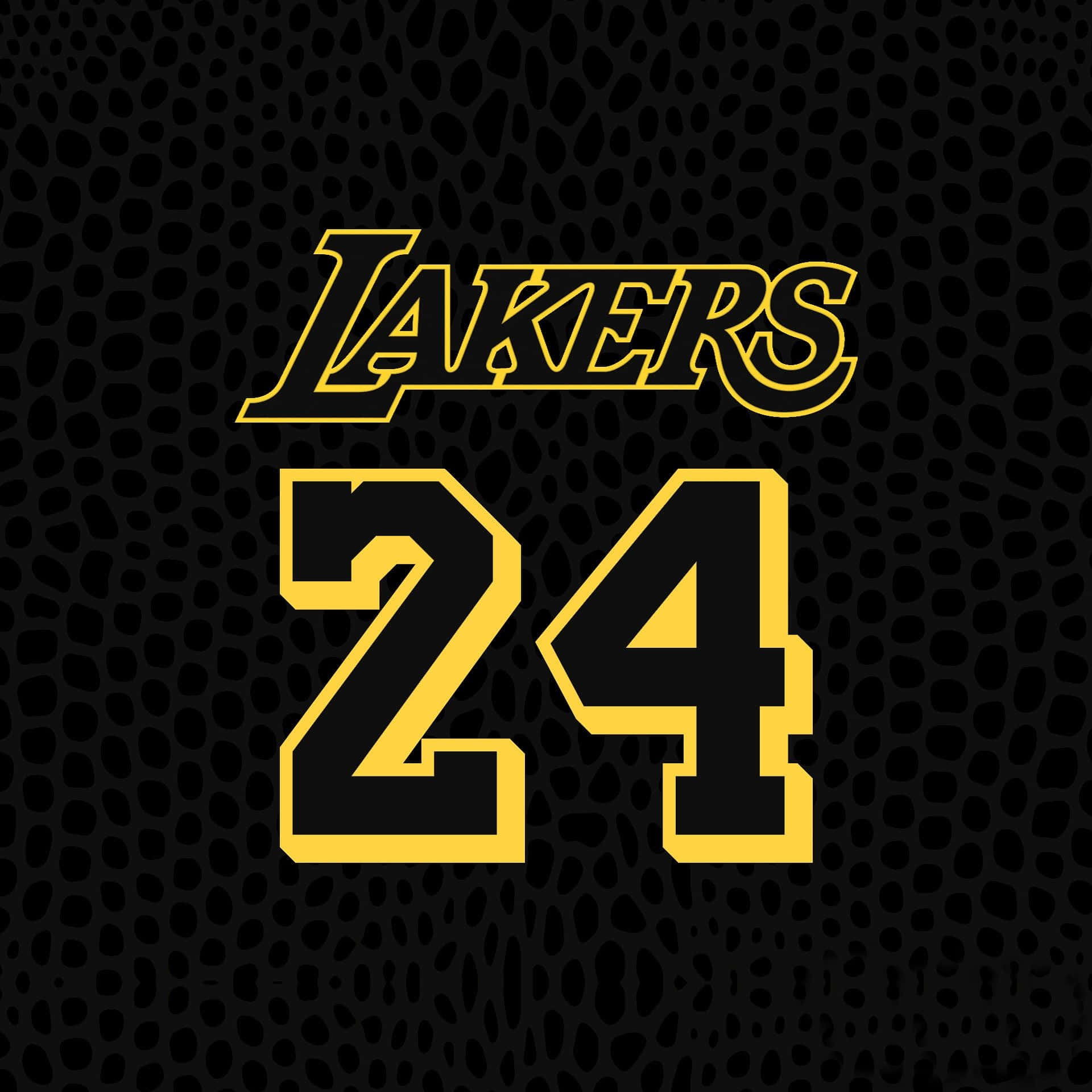 Download Kobe Bryant 24 Logo Jersey Back View Wallpaper