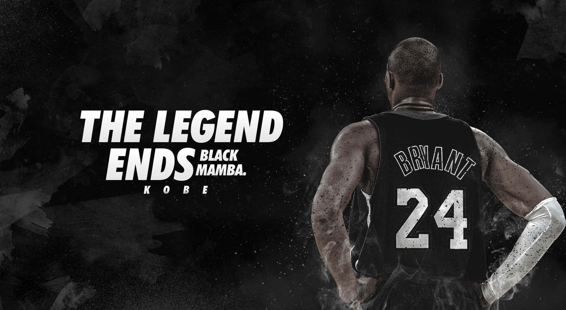 Celebrate Kobe Bryant with the classic 24 Logo Wallpaper